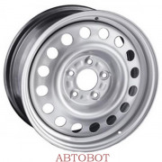 Диск колесный штампованный "Trebl" 6,5x16 5x114,3 ET35 D67,1 Kia Sportage NEW Silver (X40020)