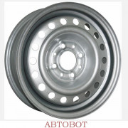 Диск колесный штампованный "Trebl" 6,5x16 5x114,3 ET46 D67,1 Mitsubishi Lancer Silver (9228)