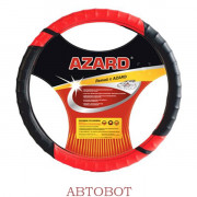 Оплетка на руль "AZARD" ВАЗ 2101-07 винил красный