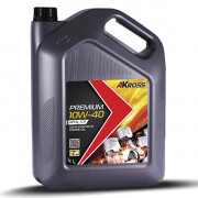 Масло моторное "AKross" 10w40 Premium Progress SL/CF полусинтетическое 4л
