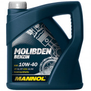 Масло моторное "Mannol" 10w40 Molibden Benzin A3/B3, SL/CF полусинтетическое 4л (1121)