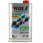 Масло моторное "Rolf" 10w40 Dynamic Diesel CI-4/SL полусинтетическое 1л