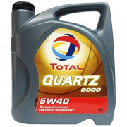 Масло моторное "Total" 5w40 Quartz 9000 A3/B4 CF/SM/SN синтетическое 4л (RO166475)